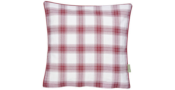 KISSENHÜLLE 40/40 cm    - Rot/Weiß, KONVENTIONELL, Textil (40/40cm) - Esposa