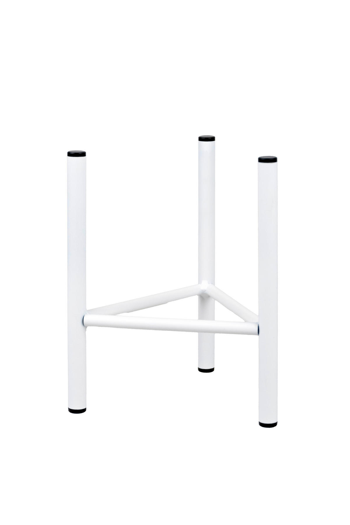 BLUMENSTÄNDER Metall  - Weiß, Basics, Metall (23/25/23cm)