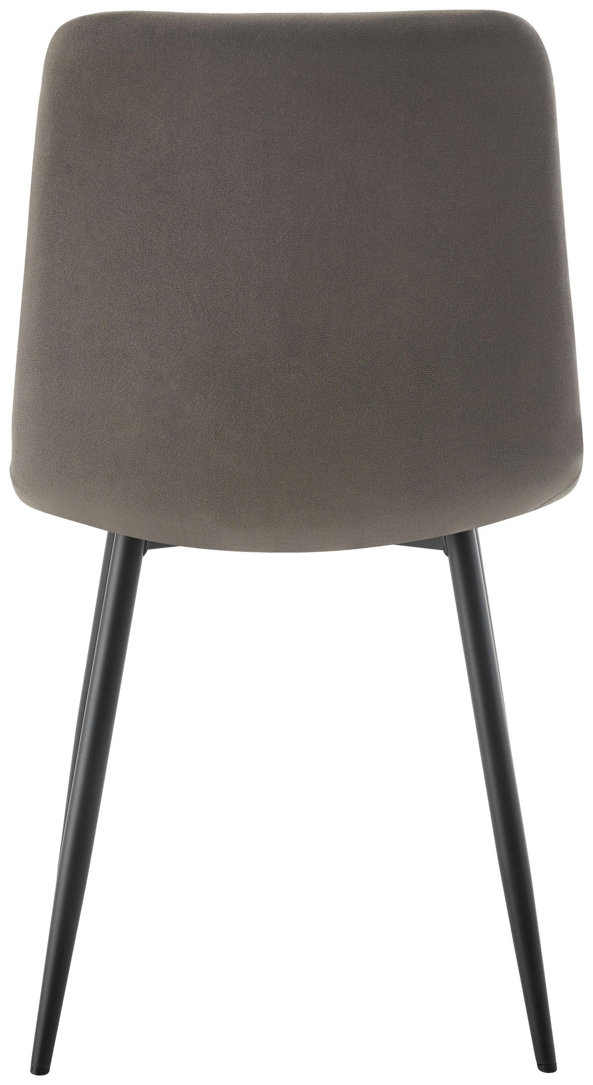 STOL, kovina, tekstil rjava  - črna/rjava, Design, kovina/tekstil (45/87/55,5cm) - Stylife