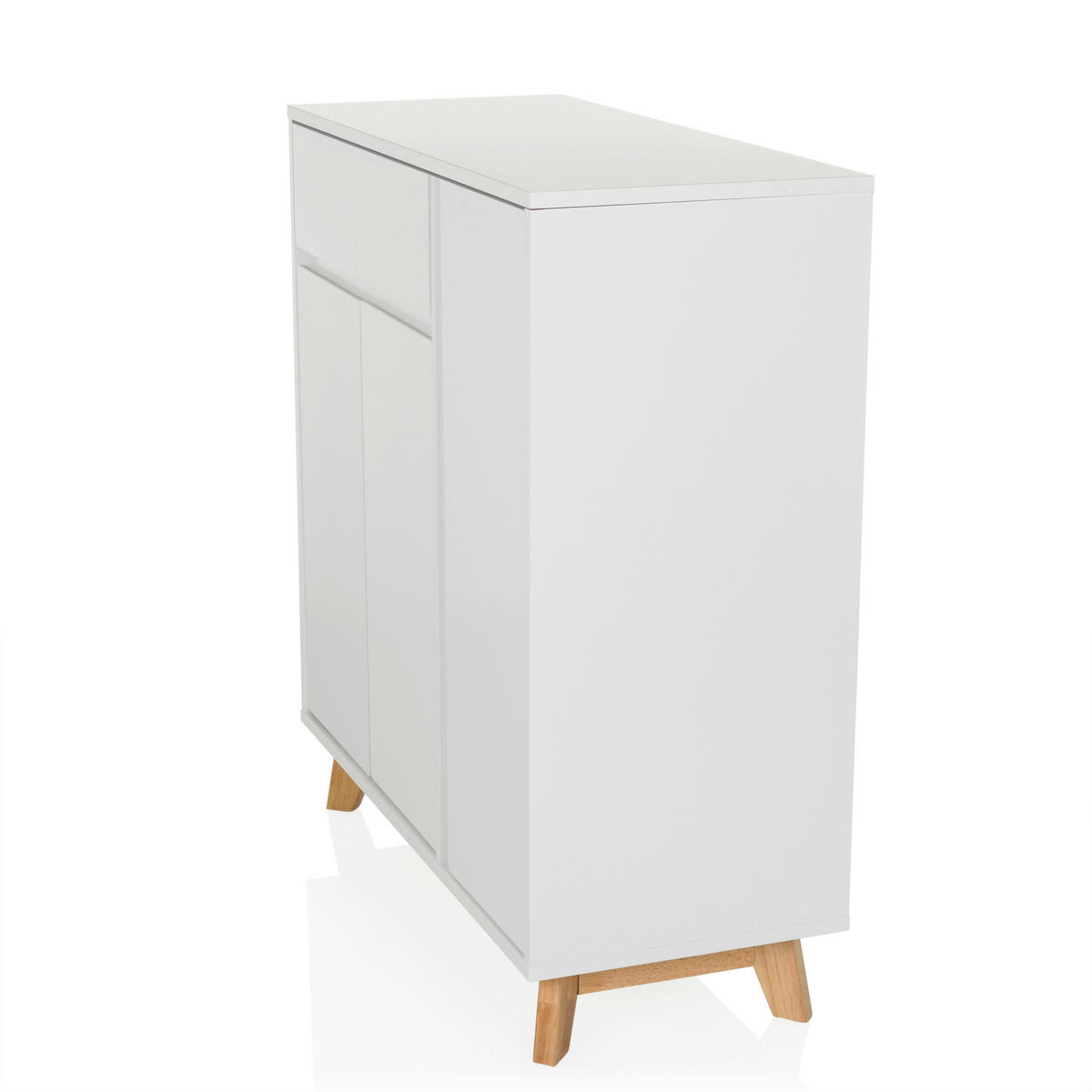 KOMODA, bílá, 80/85/34 cm - bílá, Moderní, dřevo/kompozitní dřevo (80/85/34cm) - MID.YOU