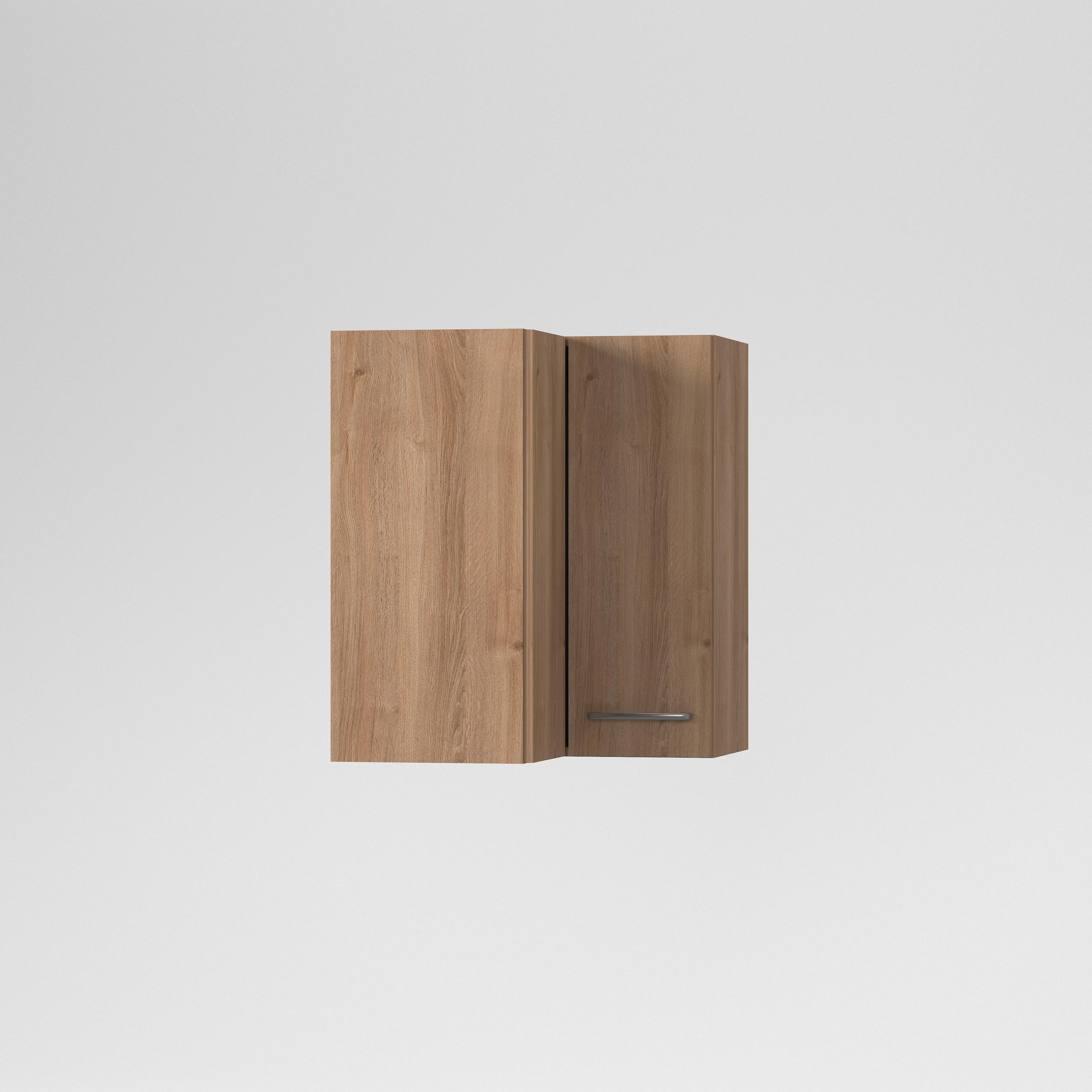 SAROK FALISZEKRÉNY - tölgyfa, Basics, fa/fém (60x60/72/33cm) - Carryhome