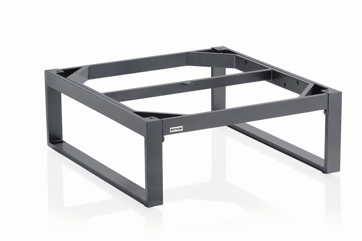 GARTENTISCHGESTELL 95/95/33 cm Metall Anthrazit  - Anthrazit, Basics, Metall (95/95/33cm) - Kettler