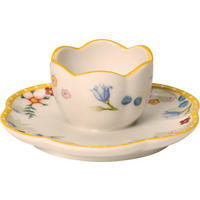 KALÍŠOK NA VAJÍČKO jemný porcelán (fine china) keramika  - viacfarebná, Basics, keramika (11,5/8,5/6,5cm)