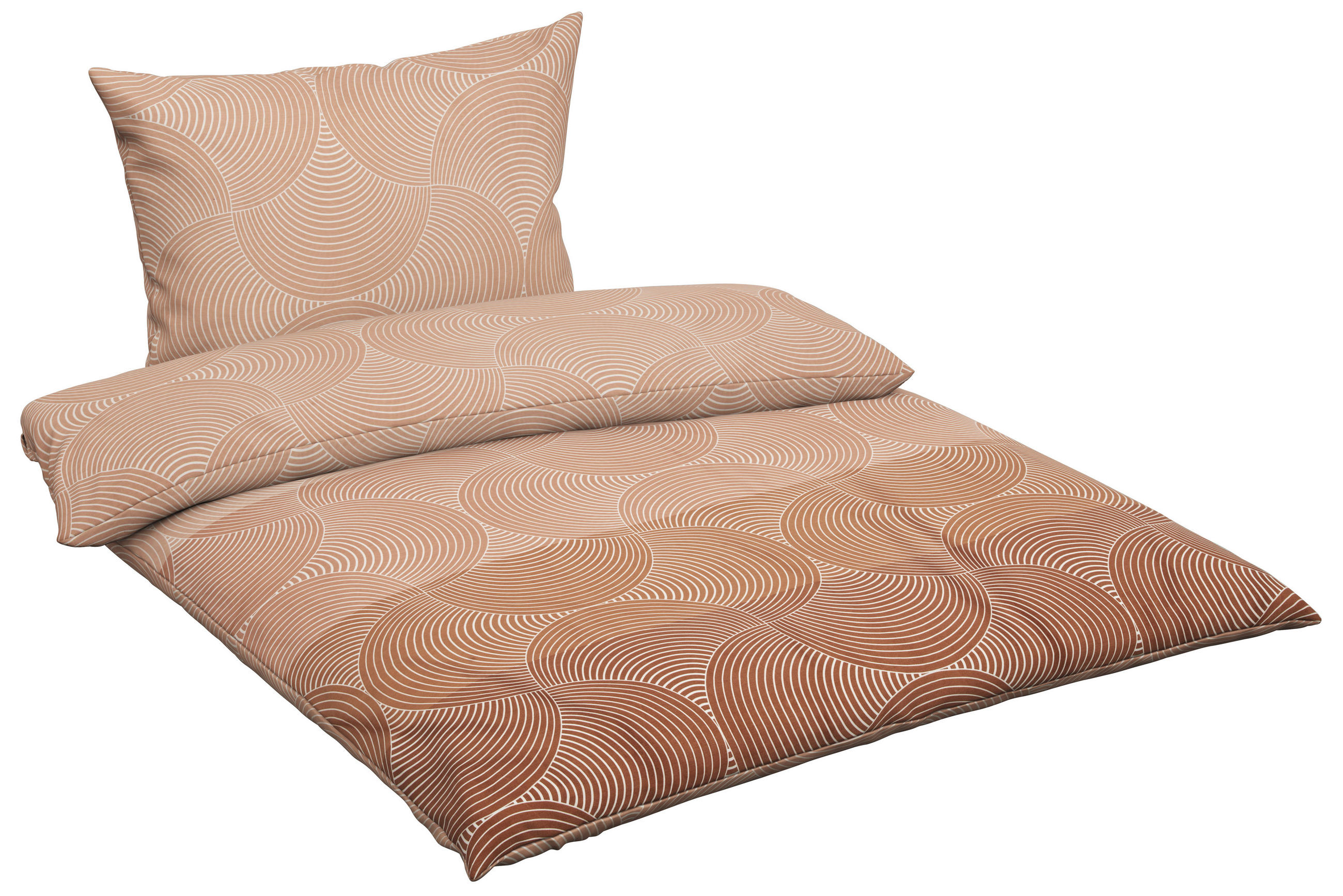 POSTEĽNÁ BIELIZEŇ, satén, prírodná farba, béžová, 140/200 cm - prírodná farba/béžová, Konventionell, textil (140/200cm) - Bugatti