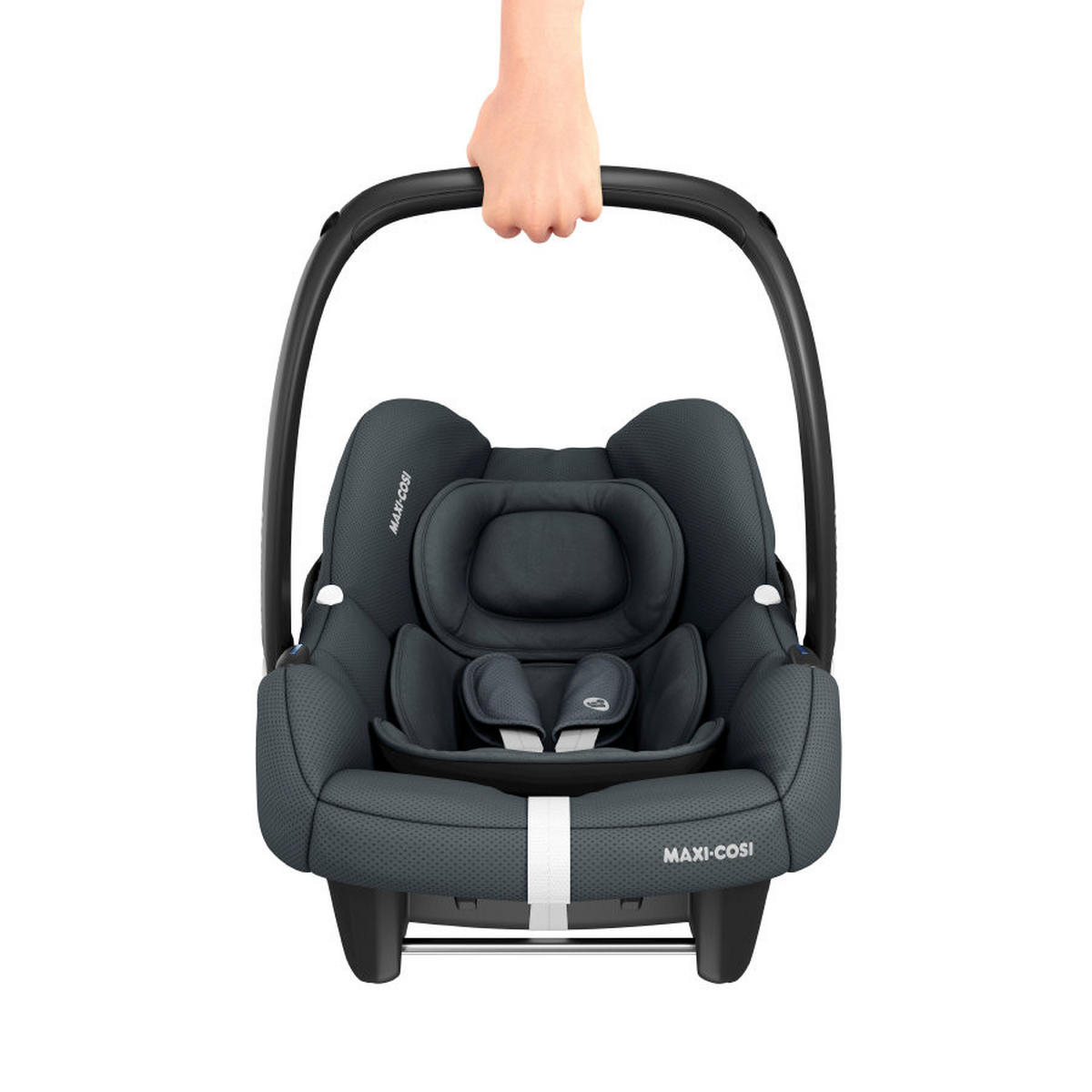 AUTO-SEDIŠTE ZA BEBE  Cabriofix i-Size Essential Graphite  - grafitno siva, Osnovno, tekstil/metal (44/55,5/66cm) - Maxi-Cosi