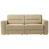 SCHLAFSOFA  in Beige  - Beige, KONVENTIONELL, Textil/Metall (202/86/92cm) - Sedda