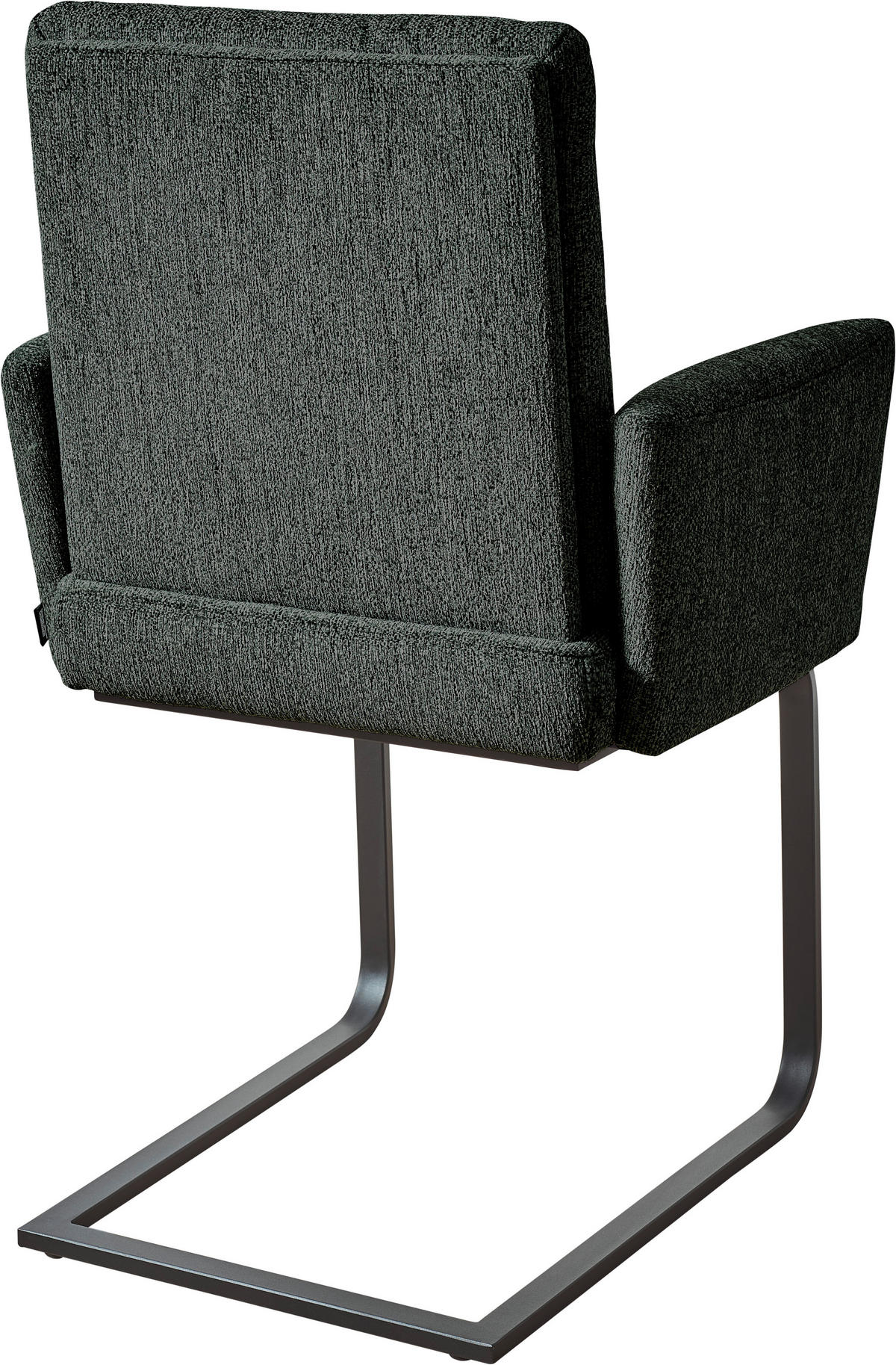 ARMLEHNSTUHL  in Stahl Flachgewebe  - Türkis/Schwarz, Design, Textil/Metall (60/92/60cm) - Dieter Knoll