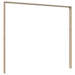 PASSEPARTOUTRAHMEN 228/213/12 cm   - Eichefarben/Hickory, Design, Holzwerkstoff (228/213/12cm) - Carryhome