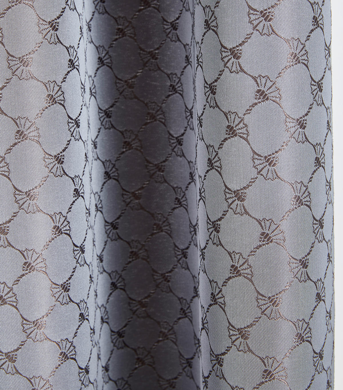 ÖSENSCHAL J-Allovers blickdicht 140/250 cm   - Dunkelbraun, Design, Textil (140/250cm) - Joop!