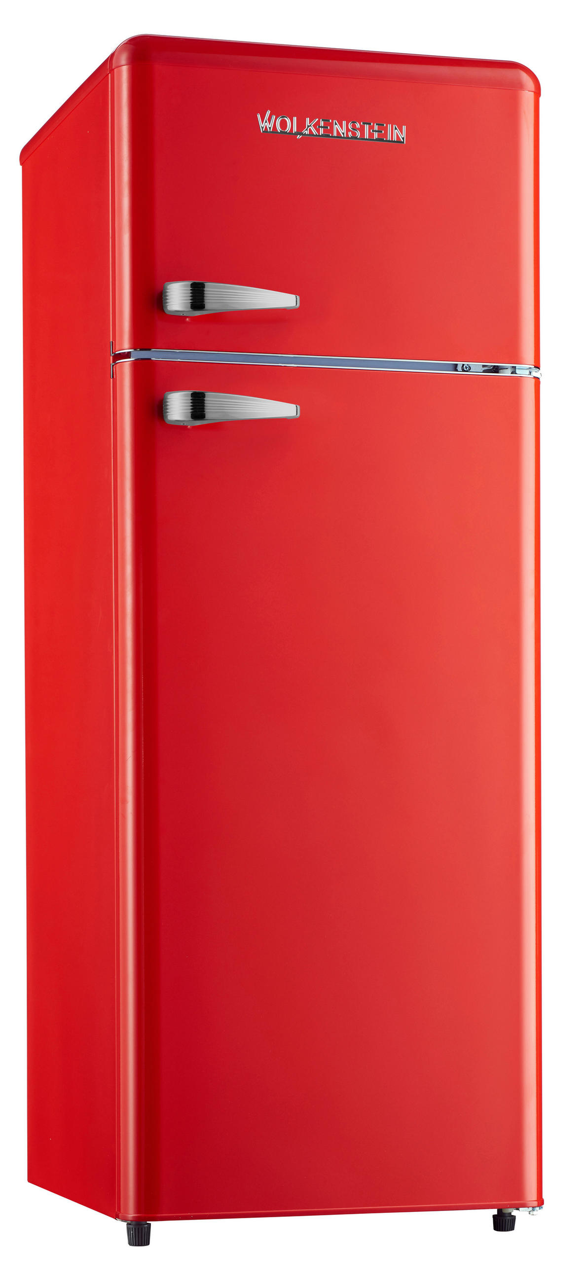 KÜHL-GEFRIER-KOMBINATION GK212.4RT FR  - Rot, Basics, Kunststoff/Metall (54,50/145,60/62,60cm) - PKM