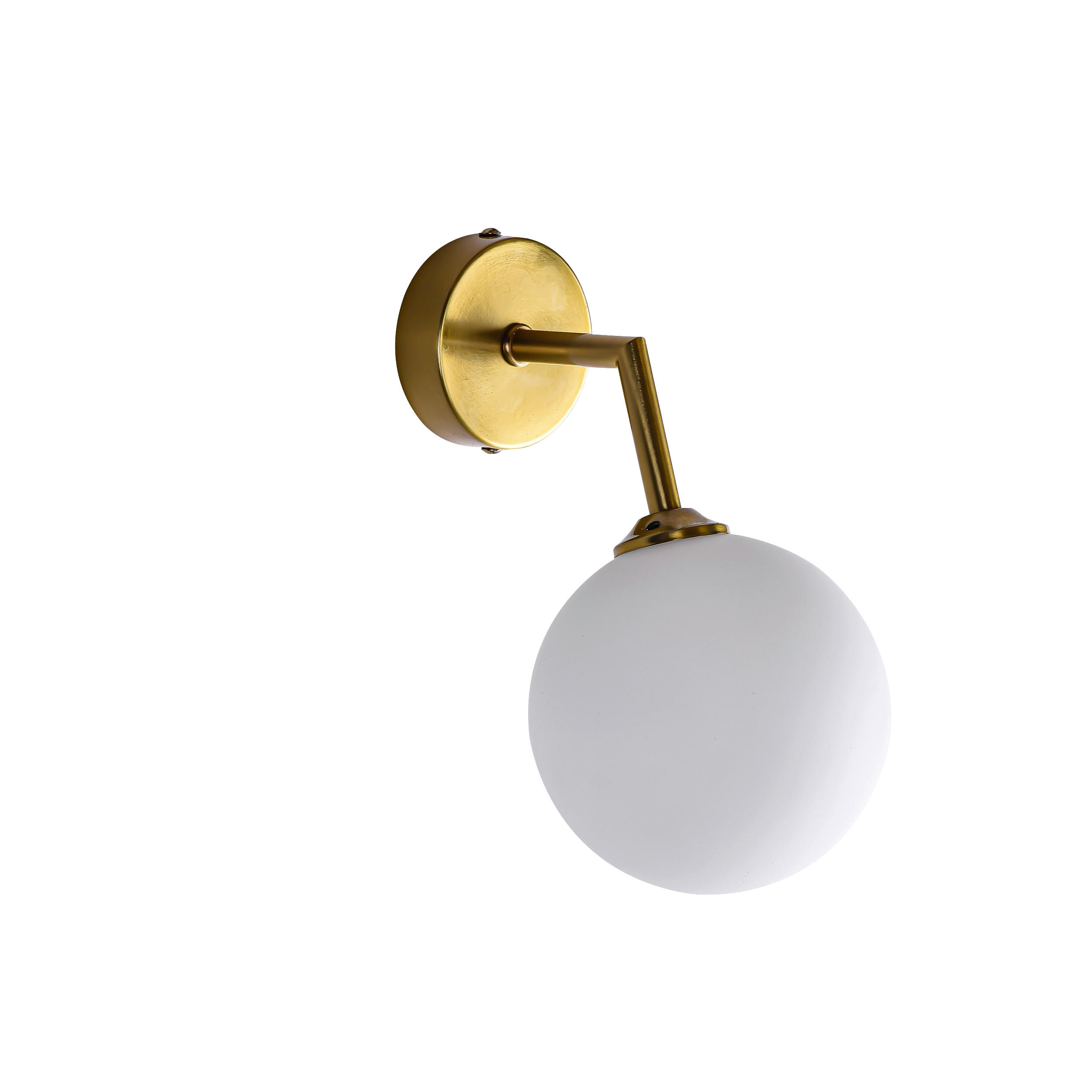 WANDLEUCHTE Dorado   - Goldfarben, KONVENTIONELL, Glas (21.5/12/18cm)