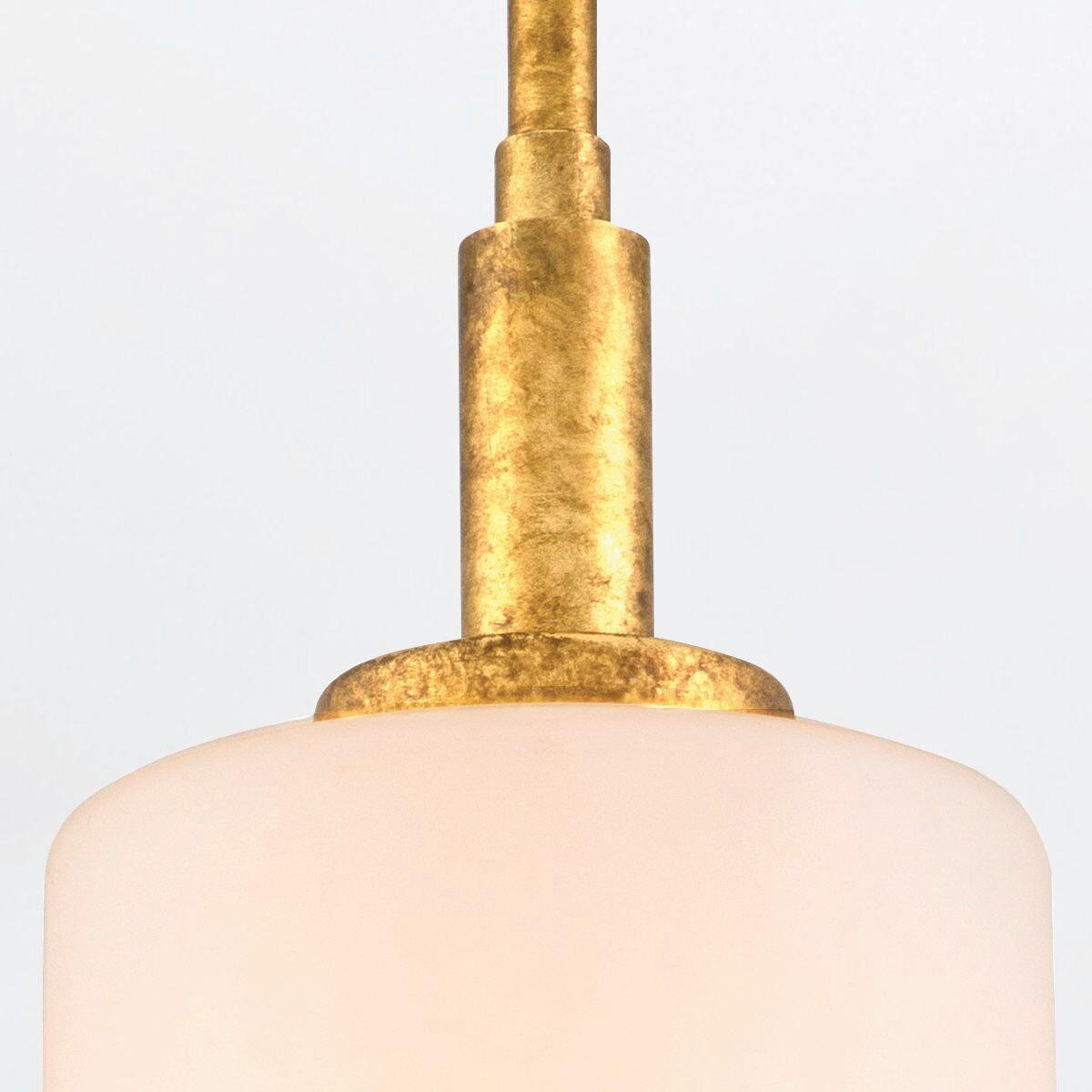 HÄNGELEUCHTE Quintiesse 56,5/15,9/15,9 cm  - Goldfarben, KONVENTIONELL, Glas/Metall (56,5/15,9/15,9cm) - Elstead Lighting