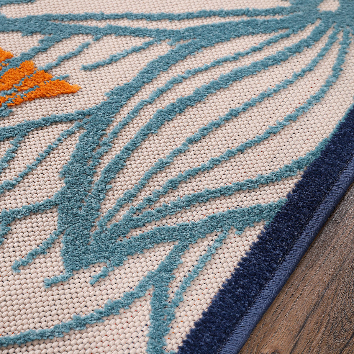 STAZA 80/200 cm   višebojno, bijela  Floral  - bijela/višebojno, Lifestyle, tekstil/plastika (80/200cm)