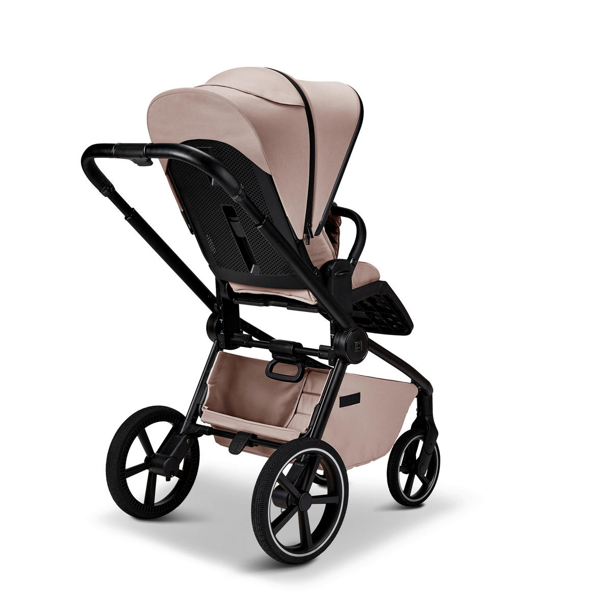 KOMBIKINDERWAGEN  Resea 2.0  Sand  - Sandfarben/Schwarz, Basics, Textil (96/57/114cm) - Moon
