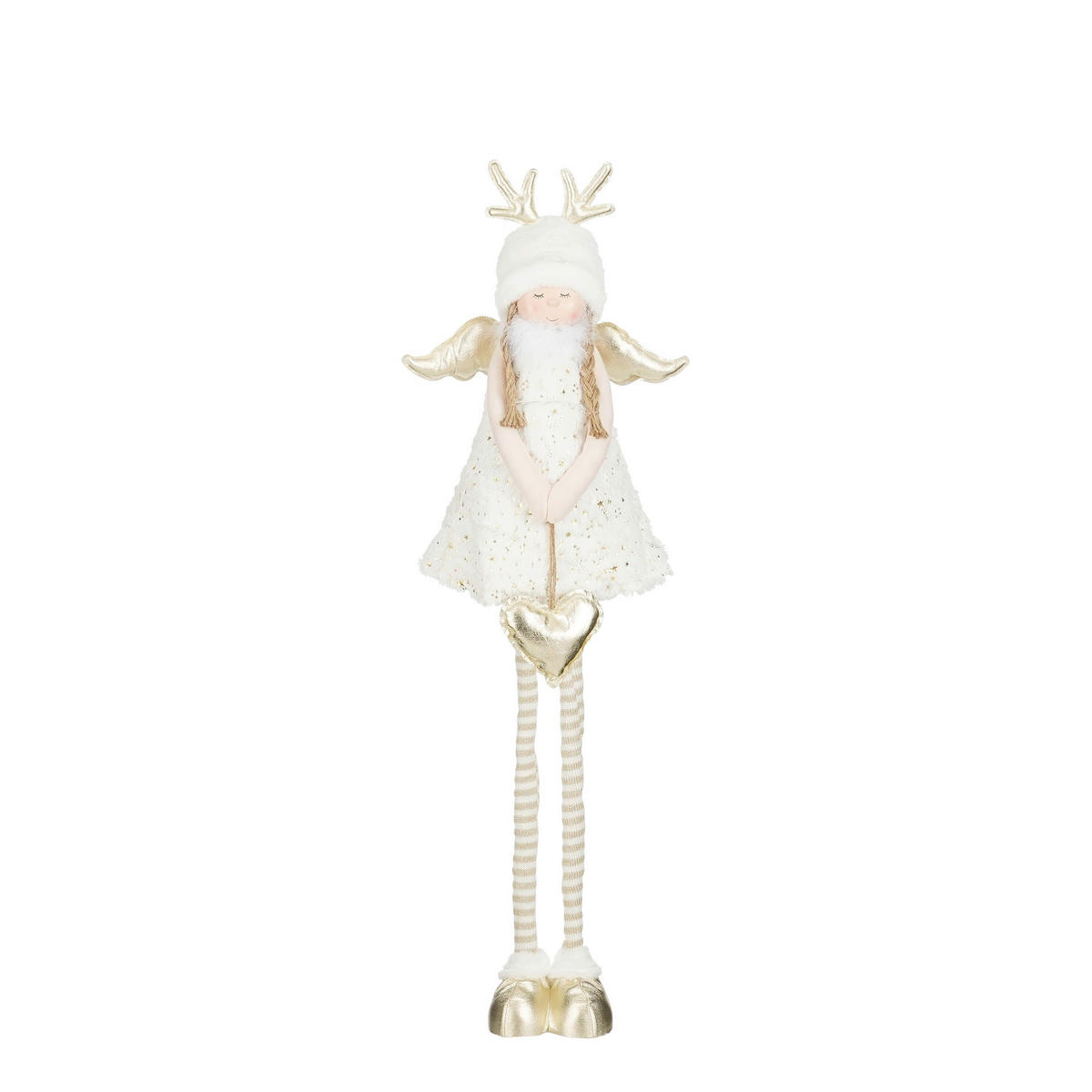 ANĐEO DEKORATIVNI - bijela, Basics, tekstil (32/24/100cm)