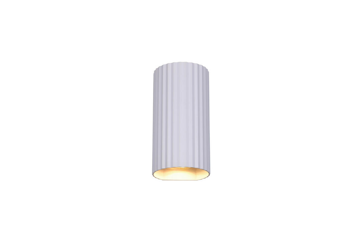 VÄGGLAMPA SOKA   - vit, Basics, metall (9,5/18/8,5cm)