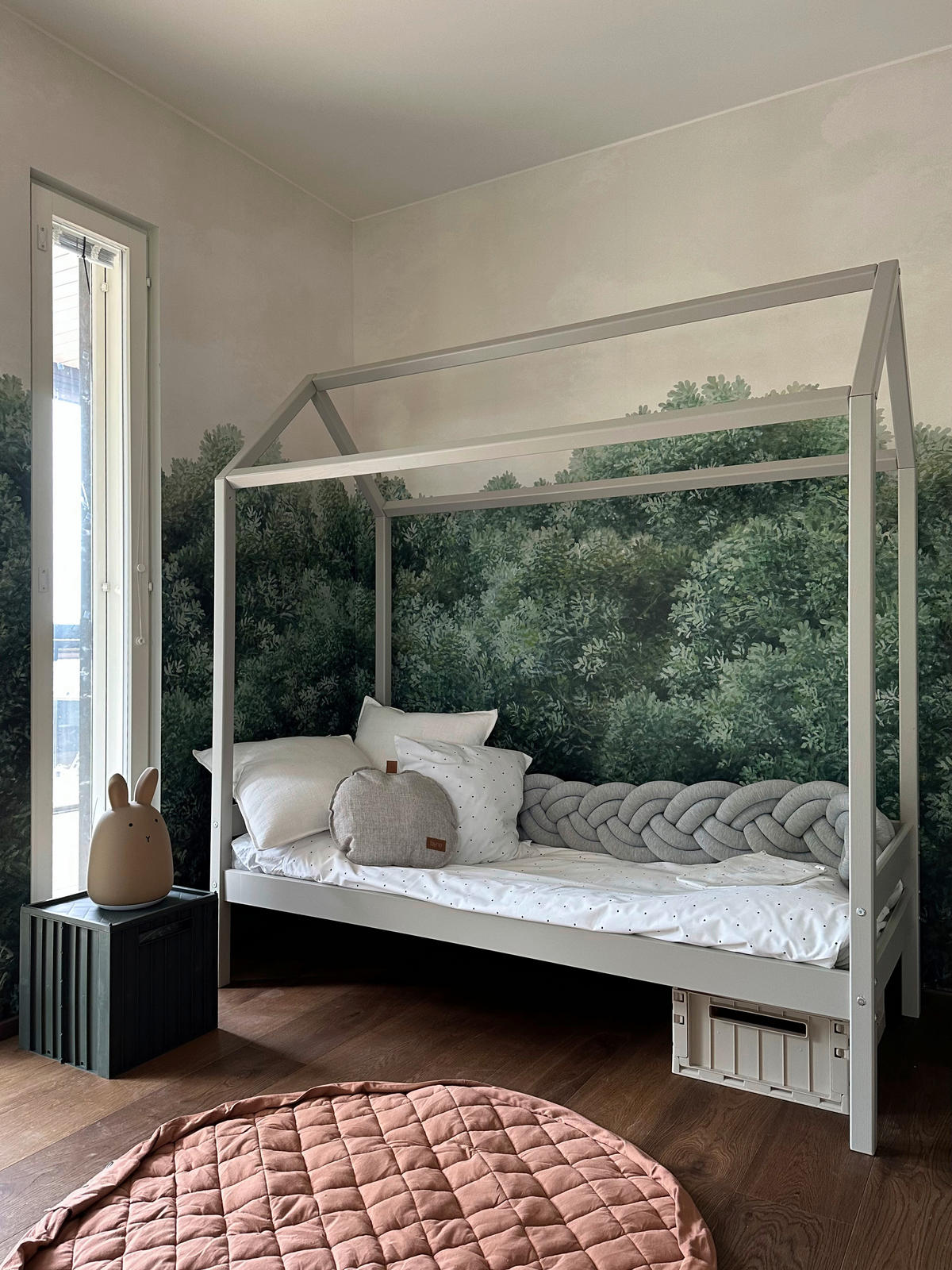 HAUSBETT Rollrost 70/160 cm  in Grau  - Naturfarben/Grau, MODERN, Holz (70/160cm) - MID.YOU