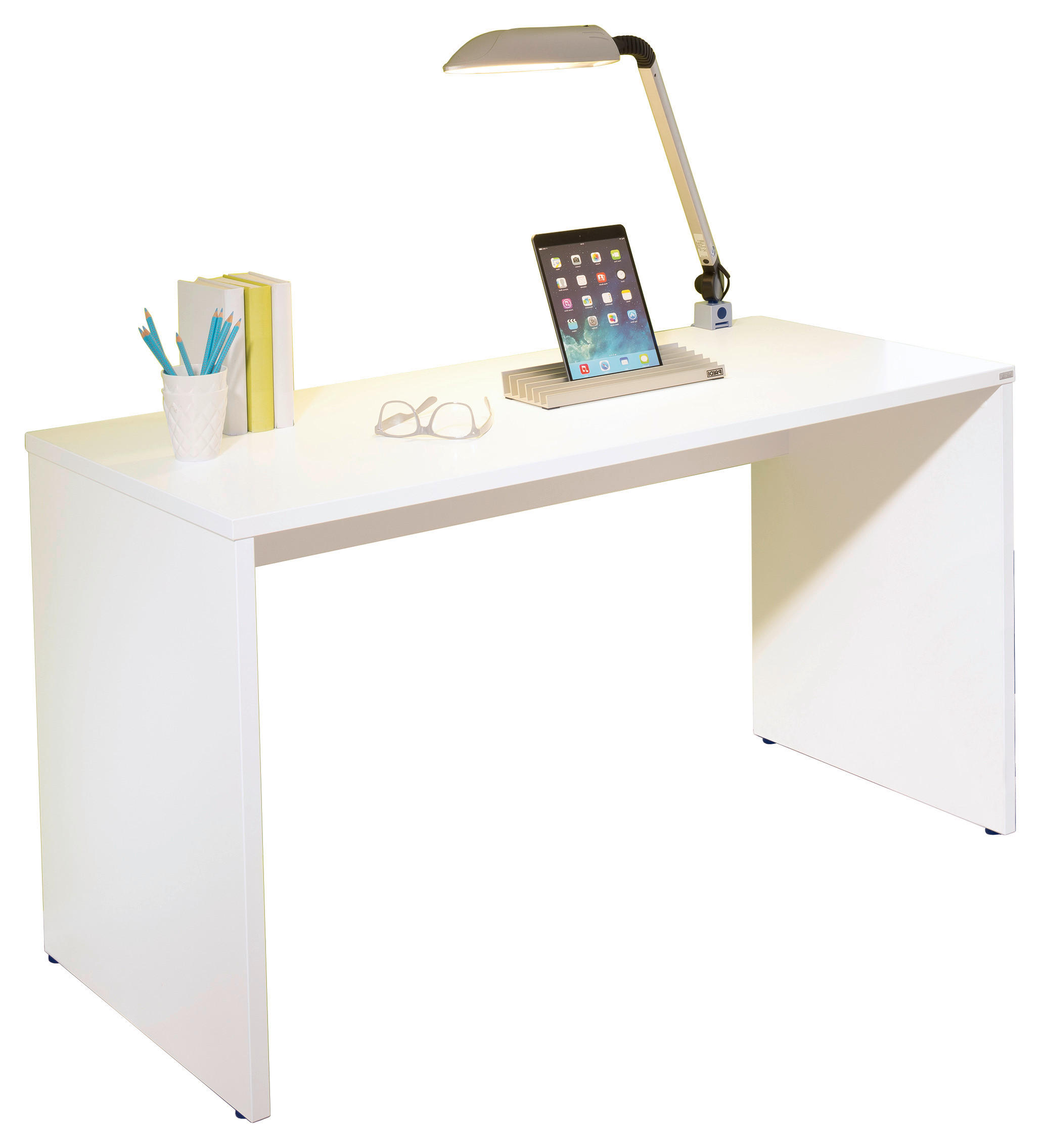 JUGENDSCHREIBTISCH Fiona 130/70/72,7 cm  - Weiß, Basics, Holzwerkstoff (130/70/72,7cm) - Paidi