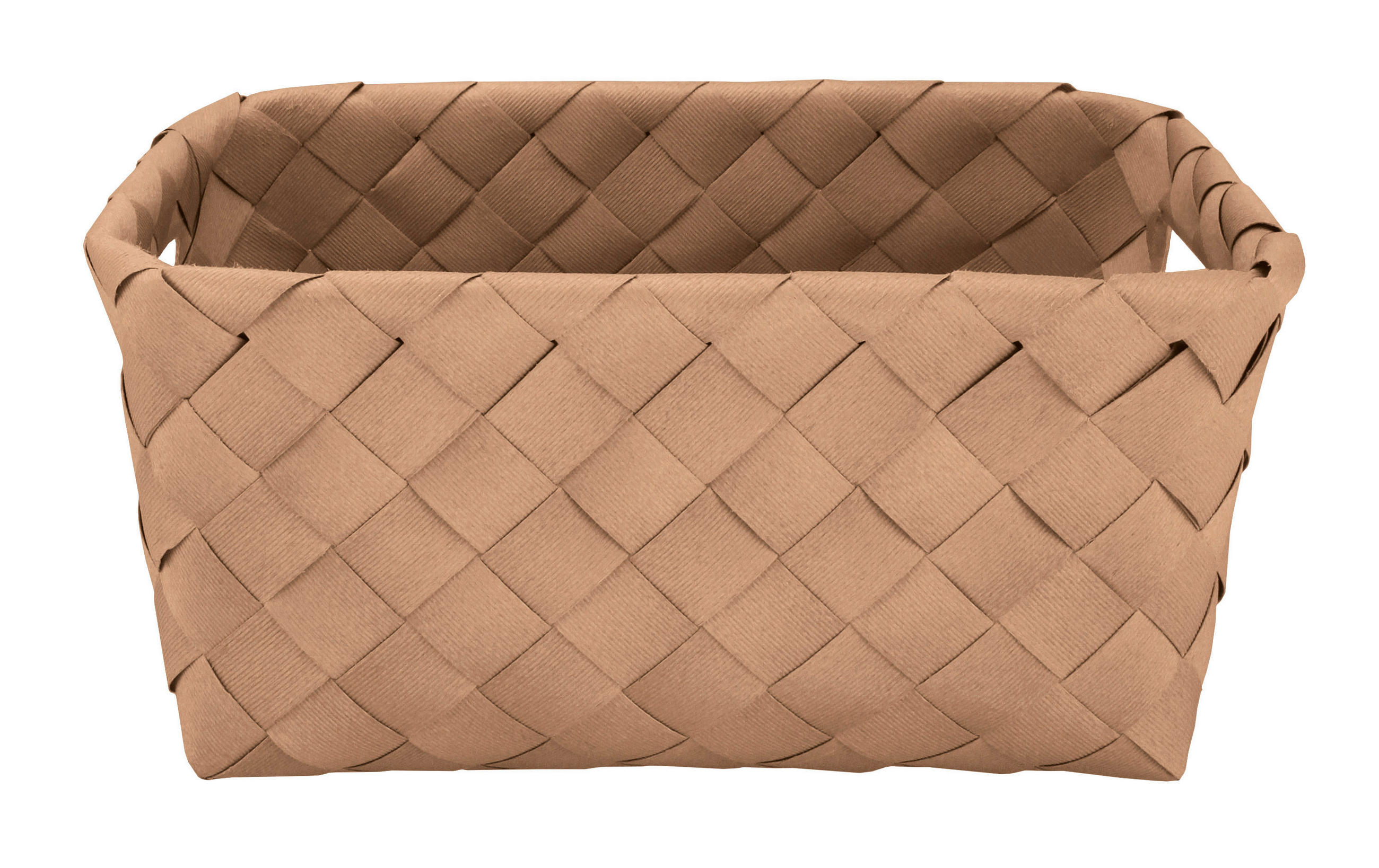 COȘULEȚ PENTRU DEPOZITARE    28/18,5/12 cm  - coniac, Basics, plastic (28/18,5/12cm) - Kleine Wolke