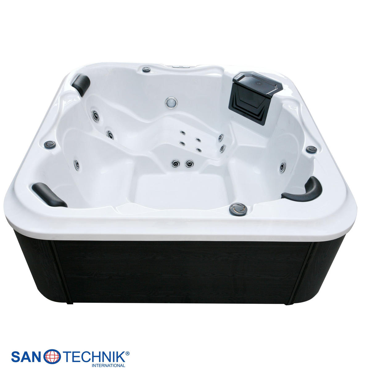 WHIRLPOOL XXL1958  - Schwarz/Weiß, Basics, Kunststoff (210/80/210cm)