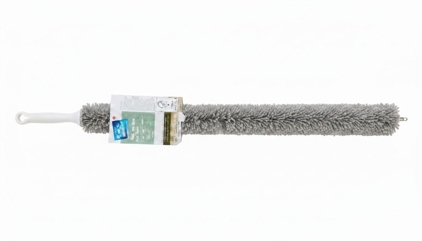 HEIZKÖRPERBÜRSTE - Grau, Basics, Kunststoff/Metall (4,4/4,4/70cm) - Homeware