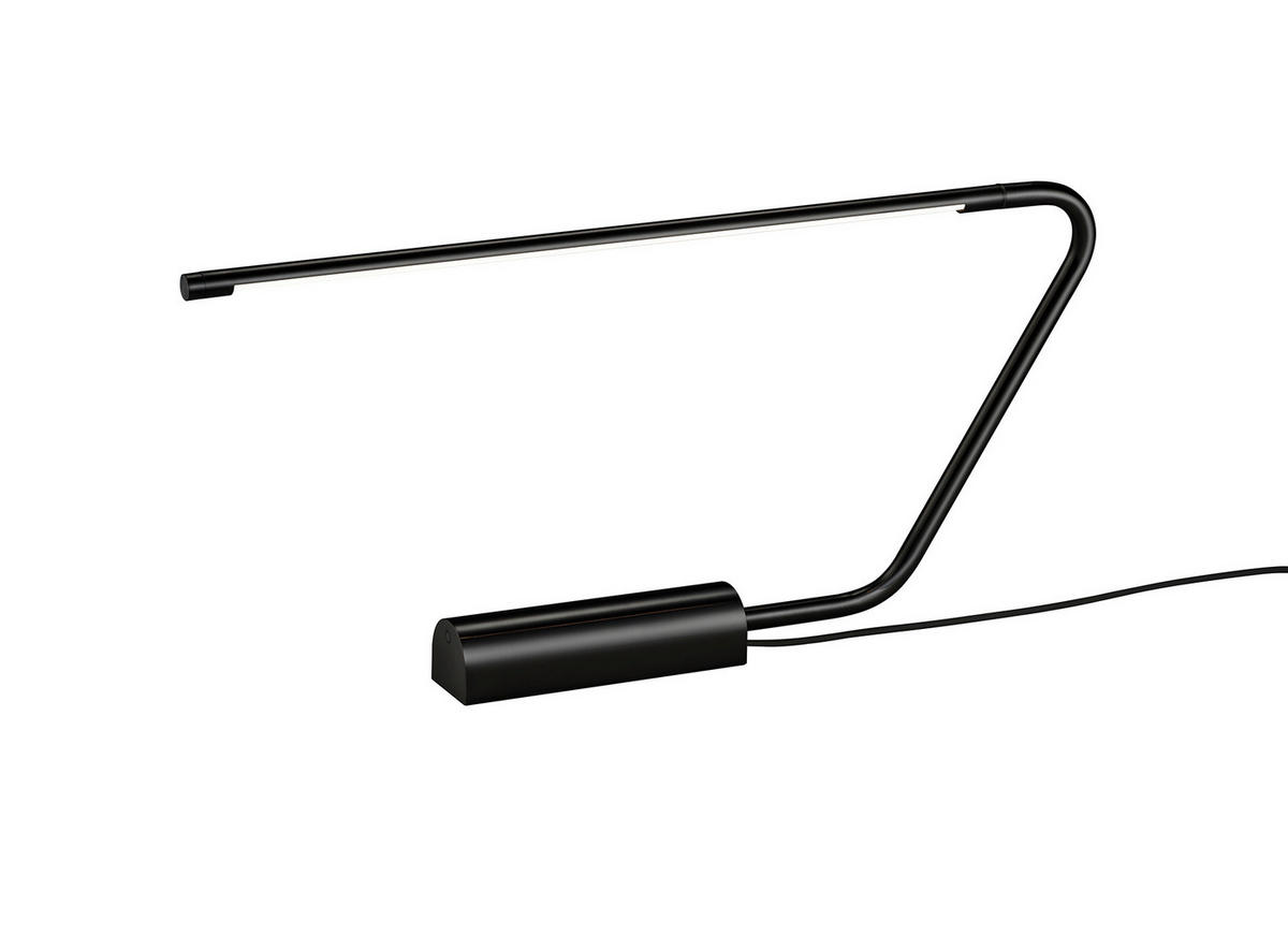 LED-TISCHLEUCHTE OLEA 62.5/33/5.5 cm   - Weiß, KONVENTIONELL, Metall (62.5/33/5.5cm) - Trio Leuchten