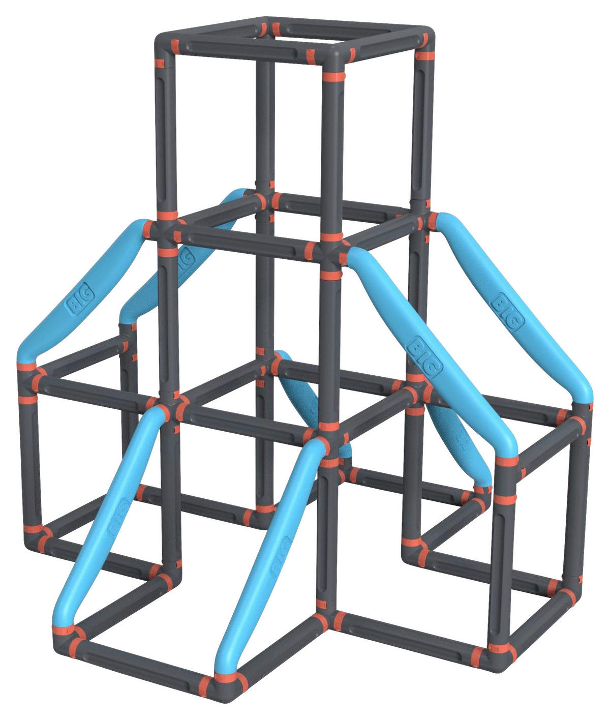 KLETTERGERÜST BIG Kraxxl  - Multicolor, Basics, Kunststoff (40/60/60cm) - Simba