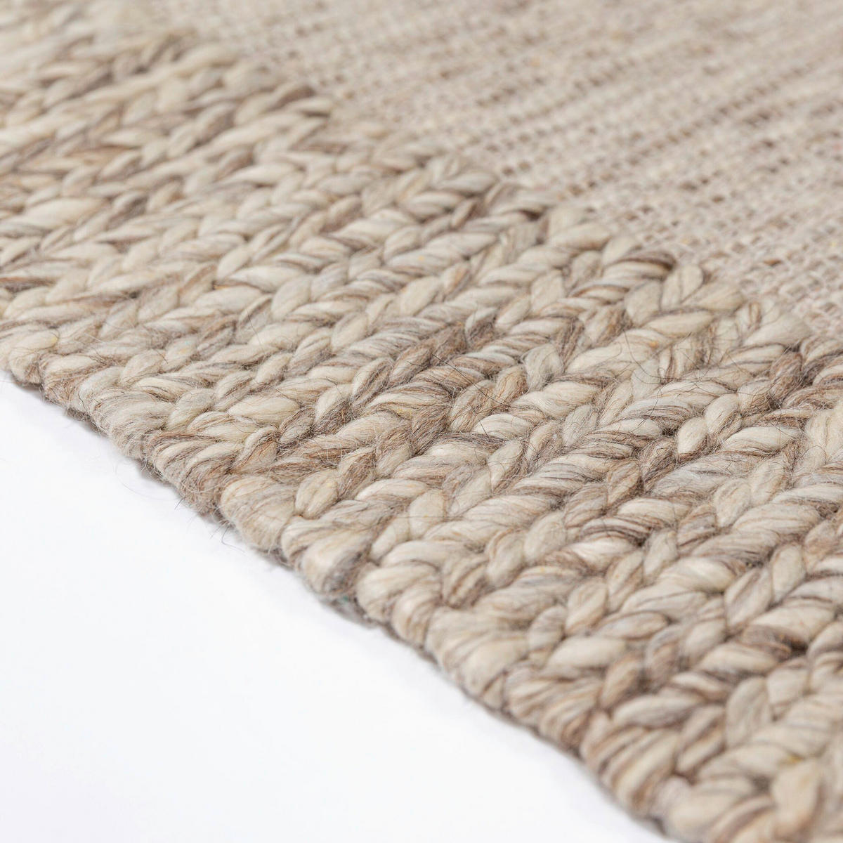 WOLLTEPPICH 160/230 cm Rue Beige rechteckig  - Beige, Basics, Textil (160/230cm) - Flair Rugs