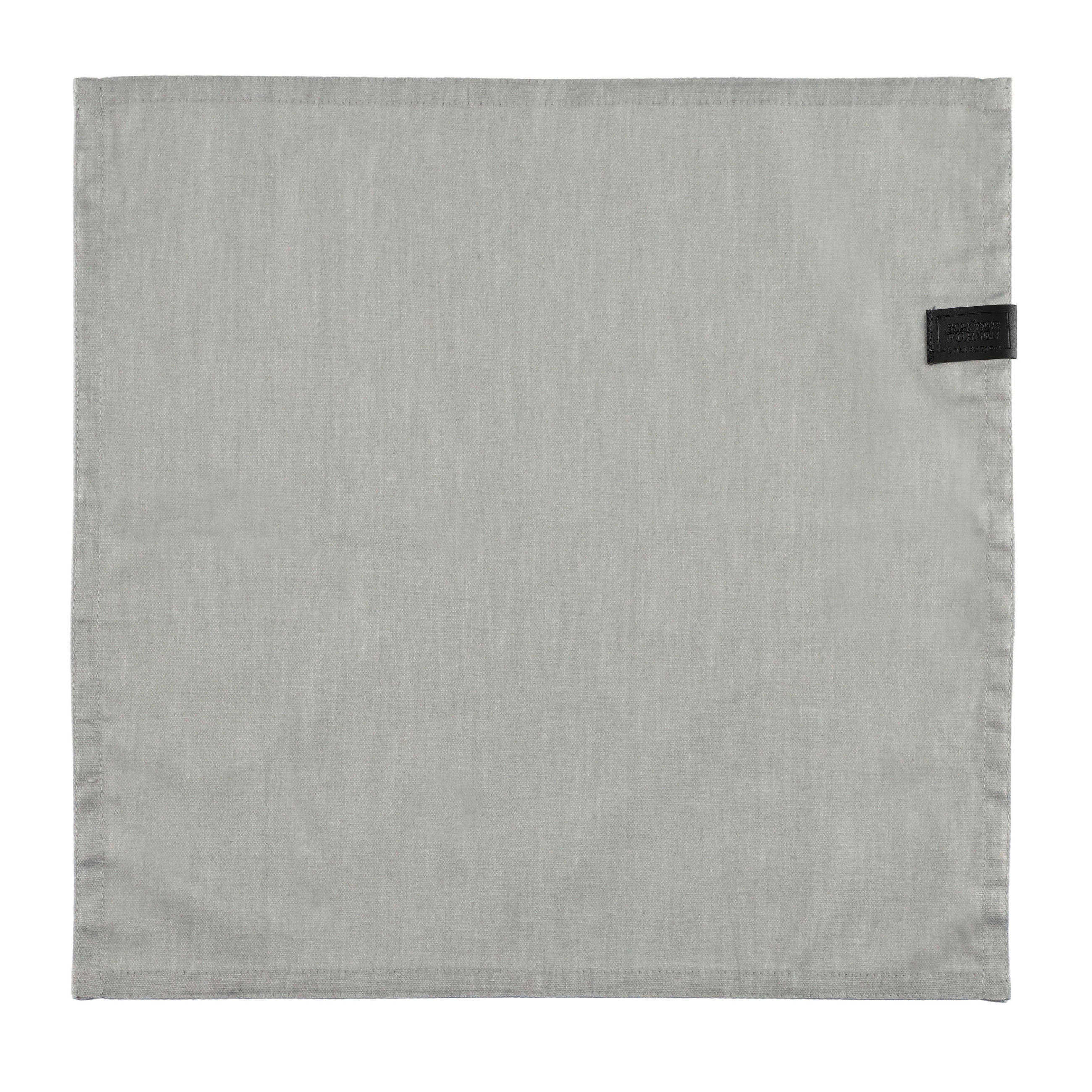 STOFFSERVIETTE 40/40 cm   - Grau, Basics, Textil (40/40cm) - Schöner Wohnen