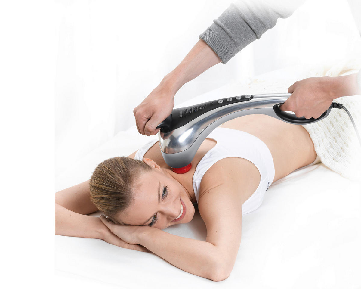 HANDMASSAGEGERÄT - Hellgrau, Basics (17/17/51cm) - Beurer