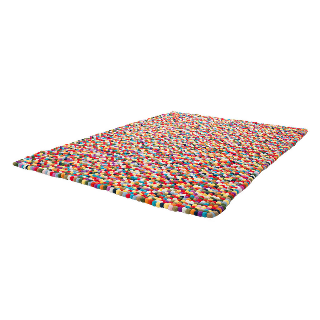 Thumbnail - Obsession Webteppich, Mehrfarbig, Textil, Abstraktes, rechteckig, 120x120 cm, für Fußbodenheizung geeignet, Teppiche & B...