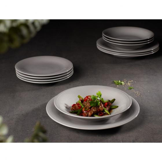 MÉLYTÁNYÉR 23 cm  - szürke, Konventionell, kerámia (23cm) - Villeroy & Boch