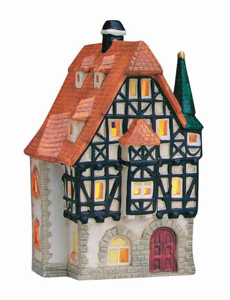 DEKOHAUS  - Rot/Creme, Basics, Keramik (10/19/10cm)