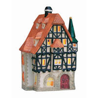 DEKOHAUS  - Rot/Creme, Basics, Keramik (10/19/10cm)