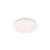 LED-DECKENLEUCHTE   43 cm   - Chromfarben/Weiss, Konventionell, Glas (43cm) - Fischer & Honsel