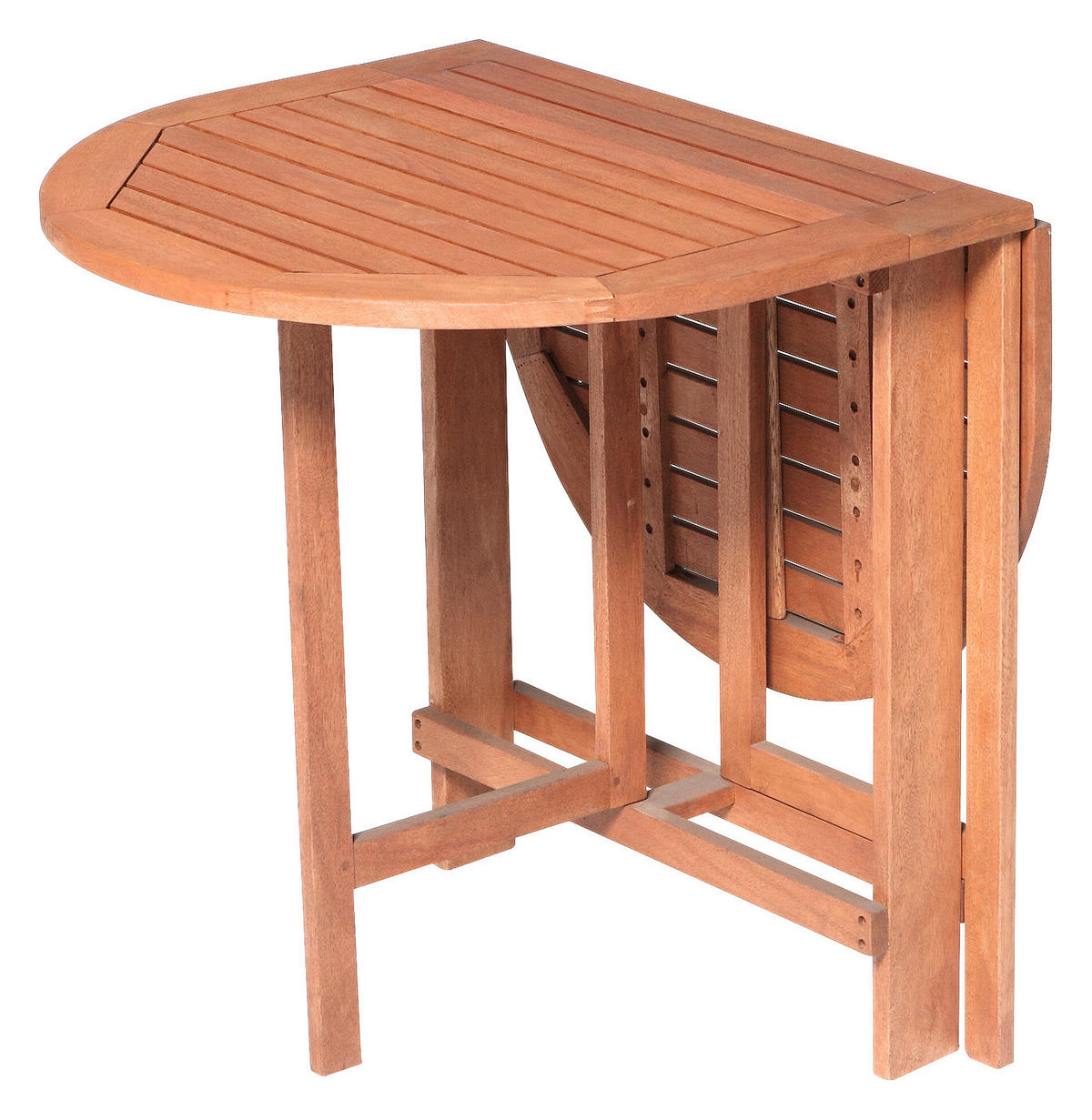 GARTENKLAPPTISCH Holz rechteckig  - Naturfarben, KONVENTIONELL, Holz (120/74/60cm) - Gardenson