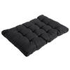 PALETTENKISSEN 120/10/80 cm  - Dunkelgrau, Basics, Textil (120/10/80cm)