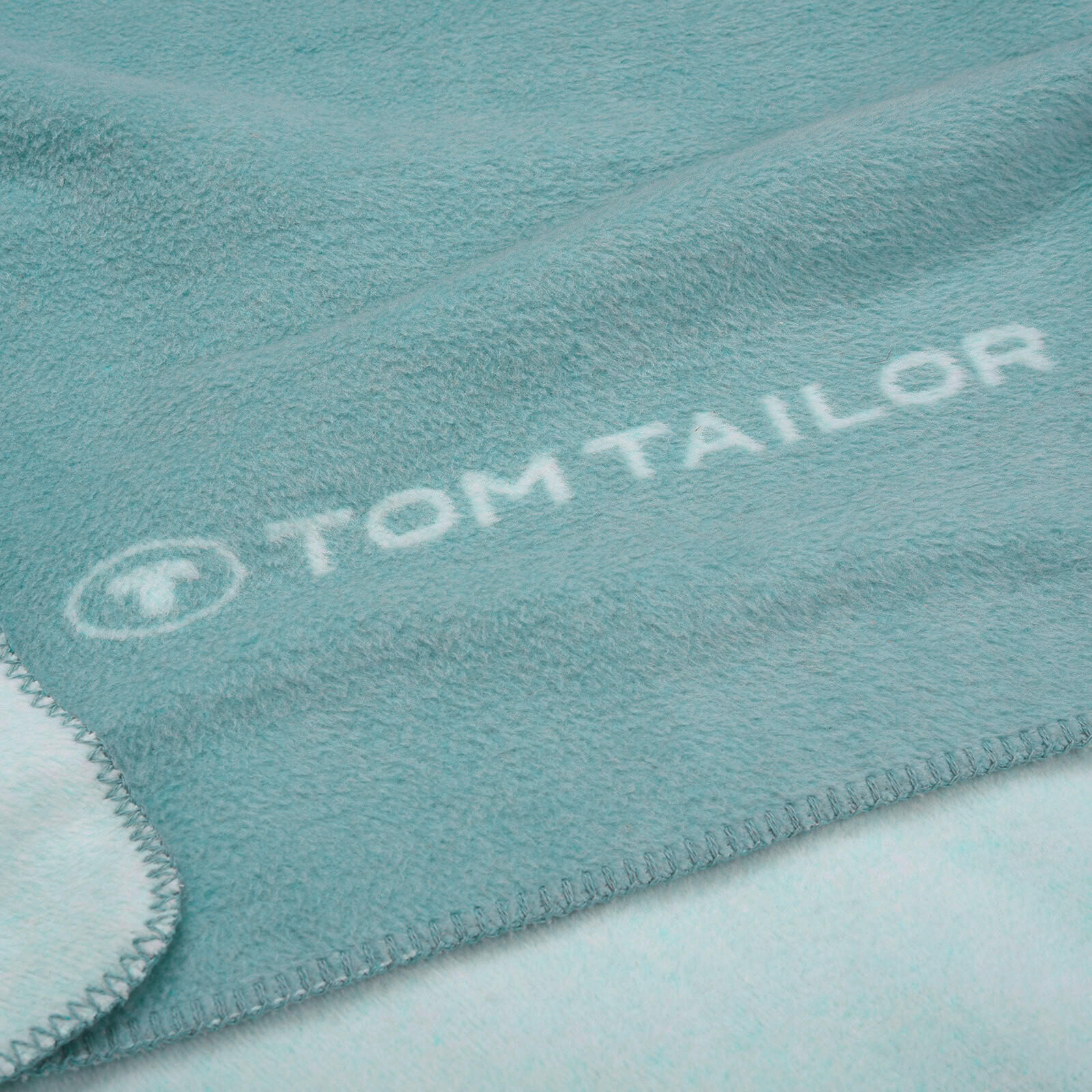 DECKE 150/200 cm  - Hellgrün, Basics, Textil (150/200cm) - Tom Tailor