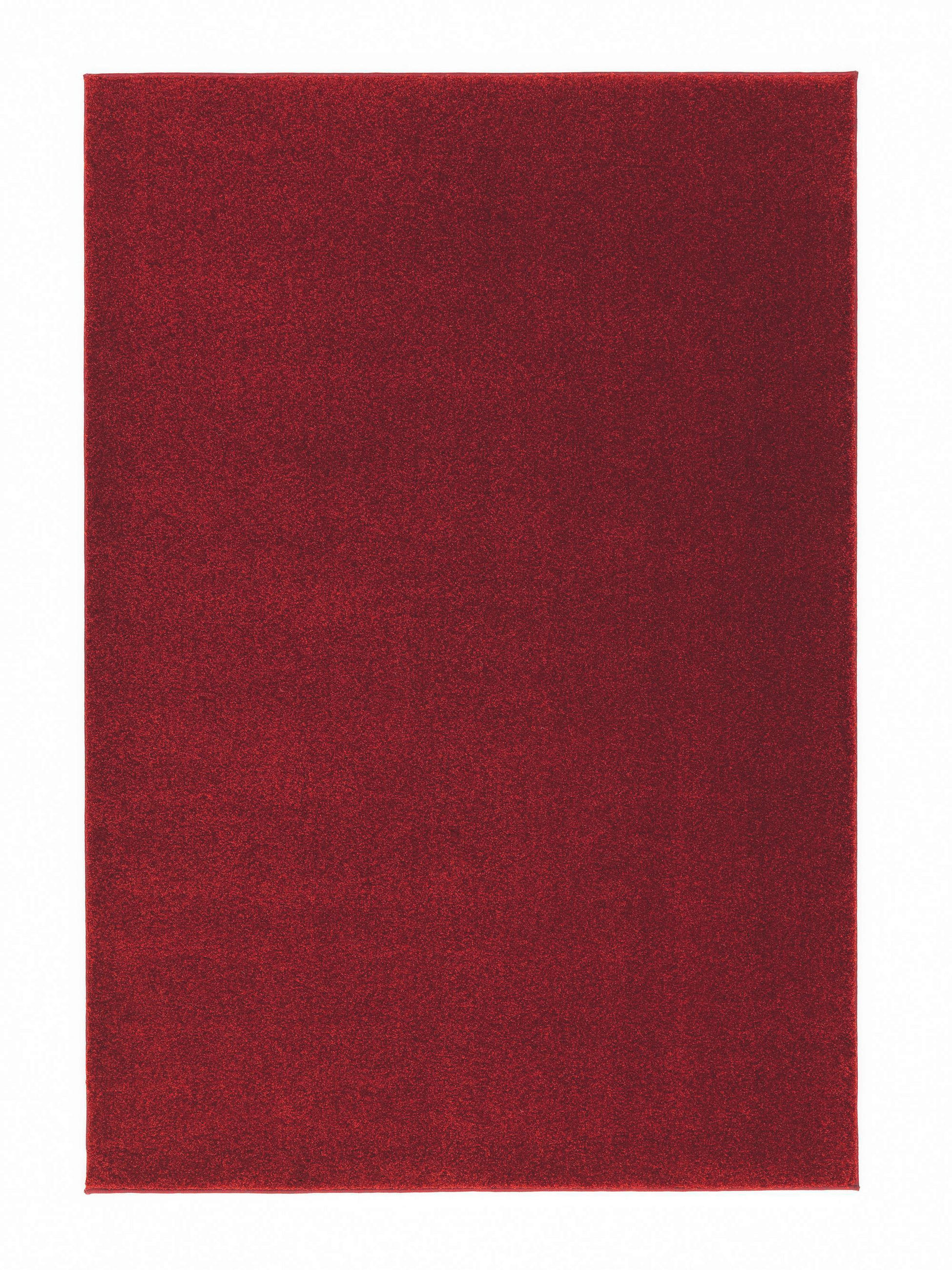 HOCHFLORTEPPICH 160/230 cm Samoa Rot  - Rot, KONVENTIONELL, Kunststoff/Textil (160/230cm) - Novel