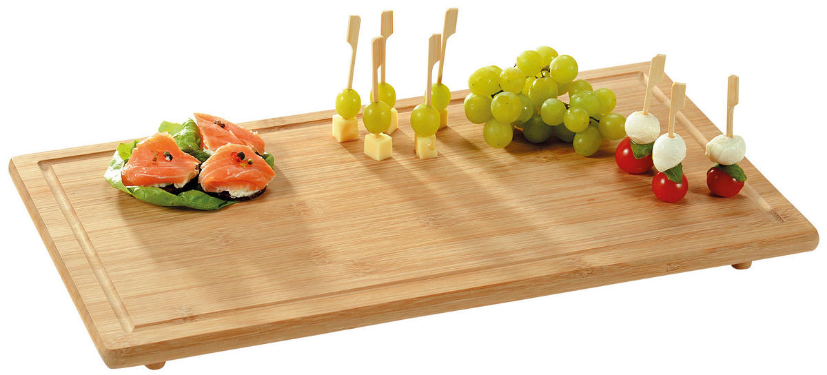 DASKA ZA REZANJE  drvo   - prirodne boje, Basics, drvo (50/28/4cm) - Kesper