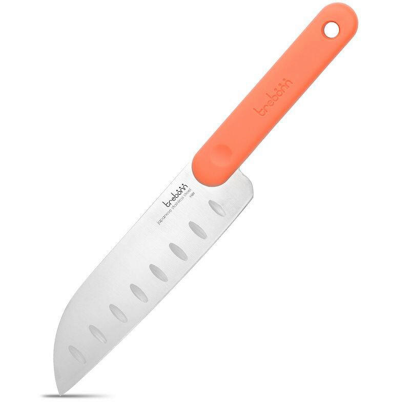 NOŽ SANTOKU   29/4,5/1,4 cm           nerjaveče jeklo - Basics, kovina/umetna masa (29/4,5/1,4cm) - trebonn