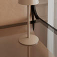 AKKU-TISCHLEUCHTE 9/22 cm  - Beige, Basics, Metall (9/22cm) - Novel