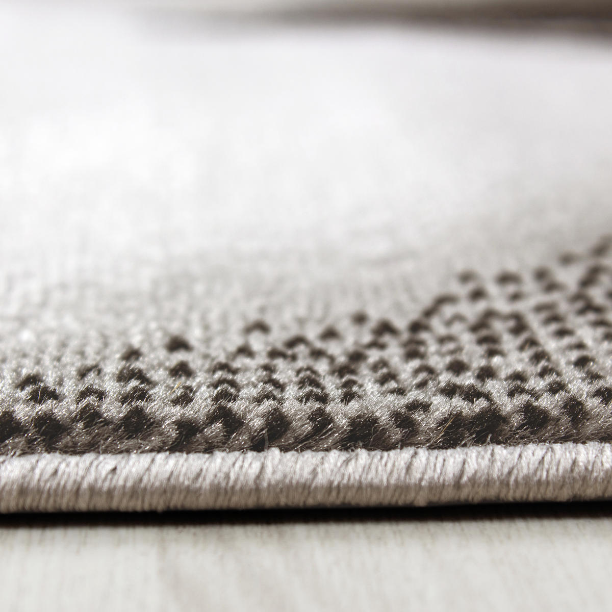 LÄUFER 80/300 cm Plus 8008 Braun, Weiß  - Braun/Weiß, Design, Textil (80/300cm)
