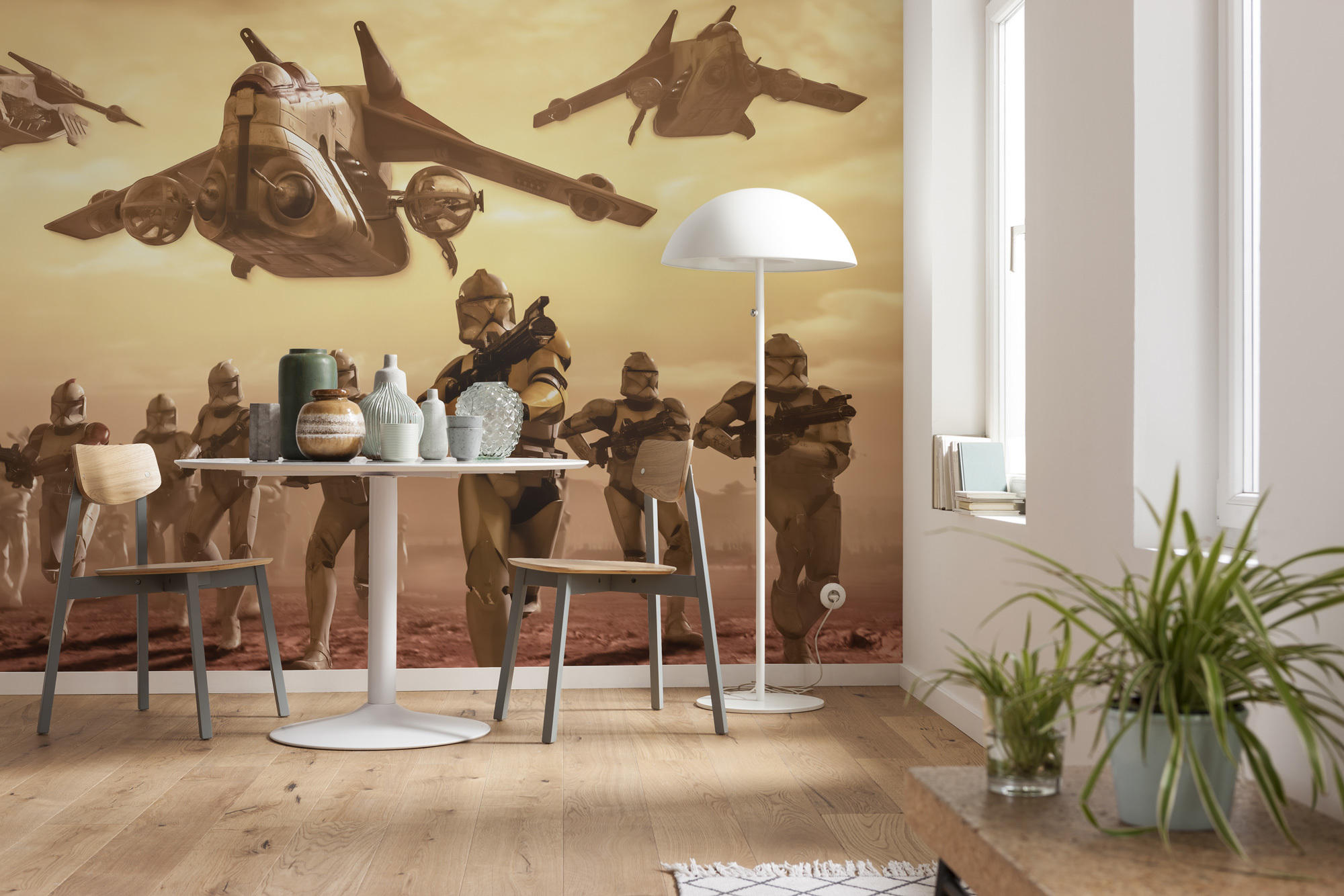 FOTOTAPETE  - Gelb/Braun, Trend, Textil (400/260cm) - Xora