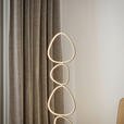 LED-STEHLEUCHTE Acrux  - Sandfarben, Design, Kunststoff/Metall (32,5l) - Novel