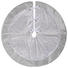 CHRISTBAUMDECKE Silberfarben - Silberfarben, Basics, Textil (90cm) CHRISTBAUMDECKE Silberfarben - Silberfarben, Basics, Textil (90cm)