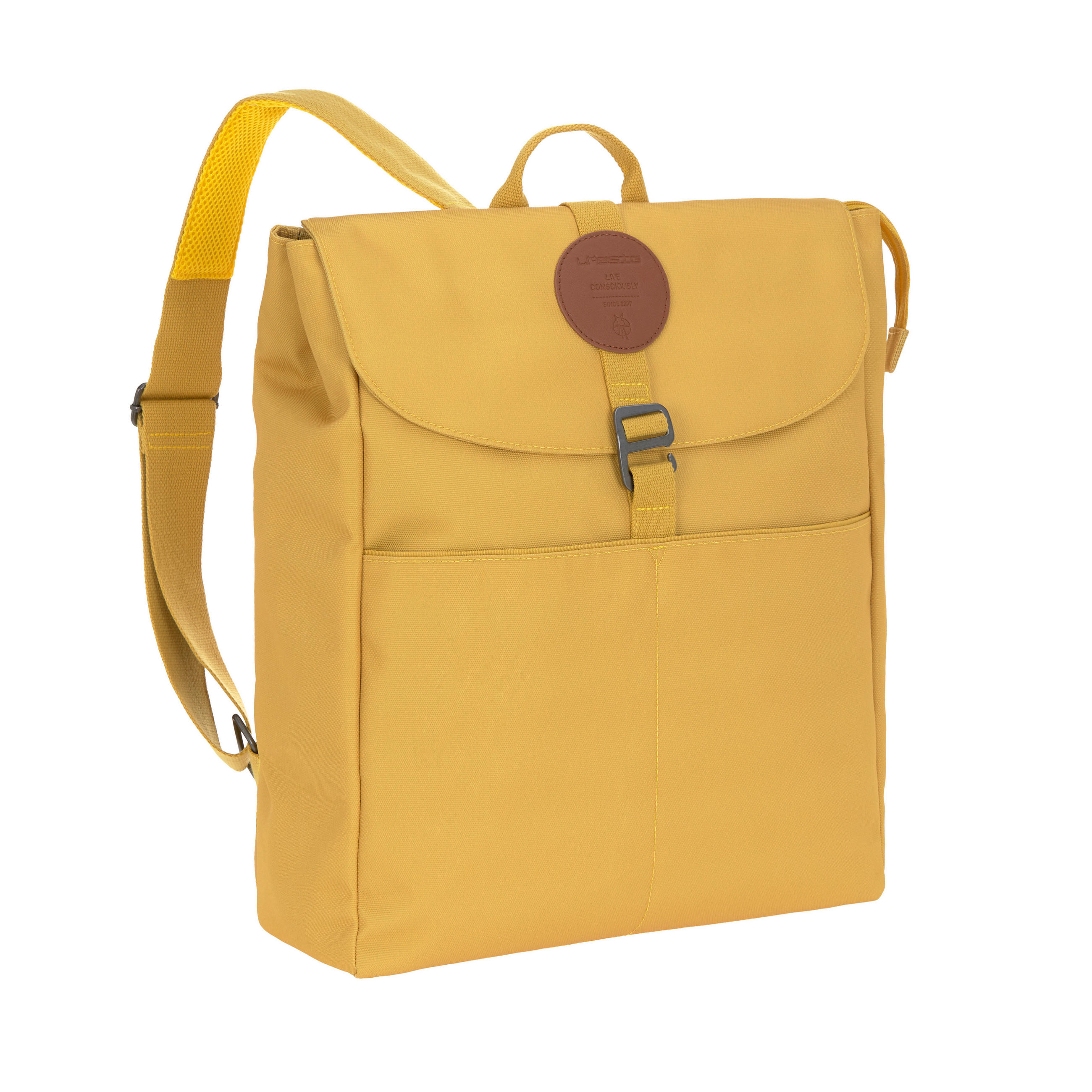 WICKELRUCKSACK Adventure Backpack  - Gelb, Basics, Kunststoff (34/14/42cm) - Lässig