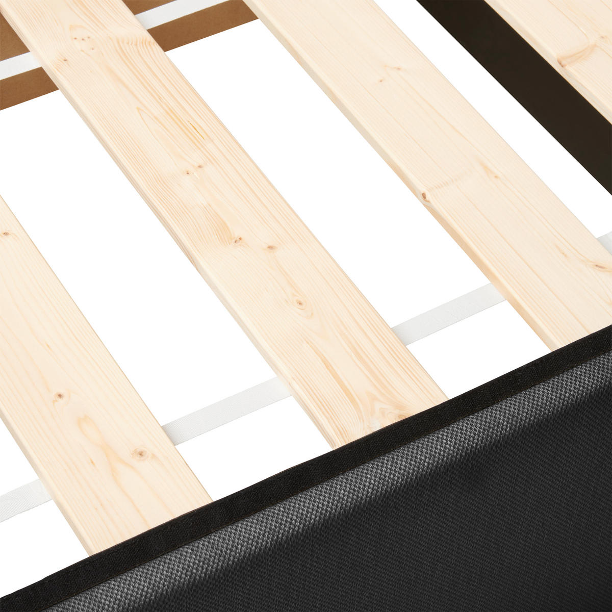 BOXBETT 120/200 cm  in Grau  - Schwarz/Grau, Konventionell, Holz/Holzwerkstoff (120/200cm) - P & B