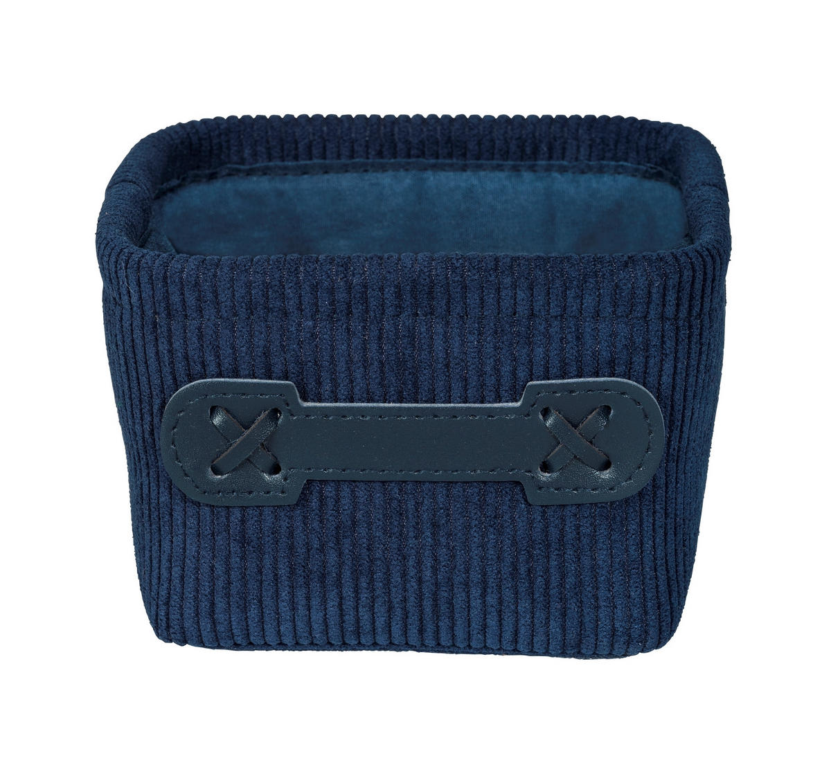 AUFBEWAHRUNGSKÖRBCHEN  - Dunkelblau, Basics, Textil (14/9/14cm) - Wenko