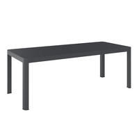 STOL VRTNI     antracit  metal  - antracit, Moderno, metal (150-210/90/75cm) - Ambia Garden